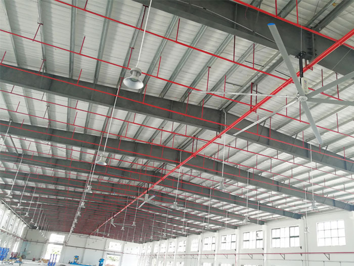 物流倉儲中心通風降溫