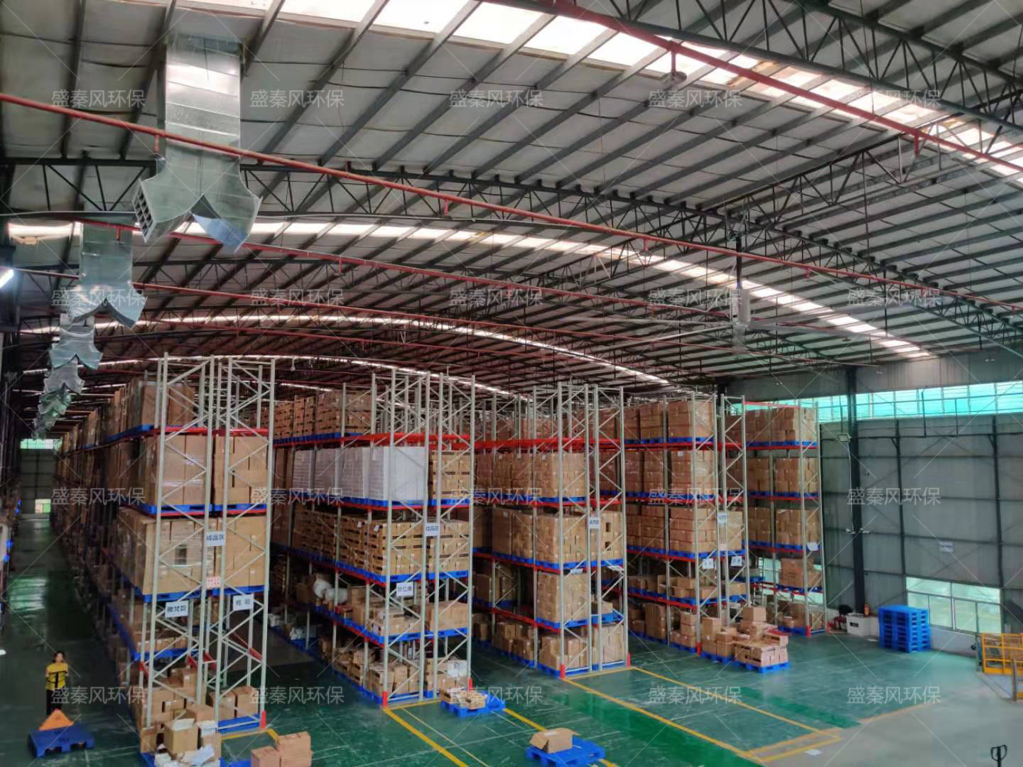 電商倉庫/物流倉儲夏季怎樣快速降溫？高效降溫方案請查收