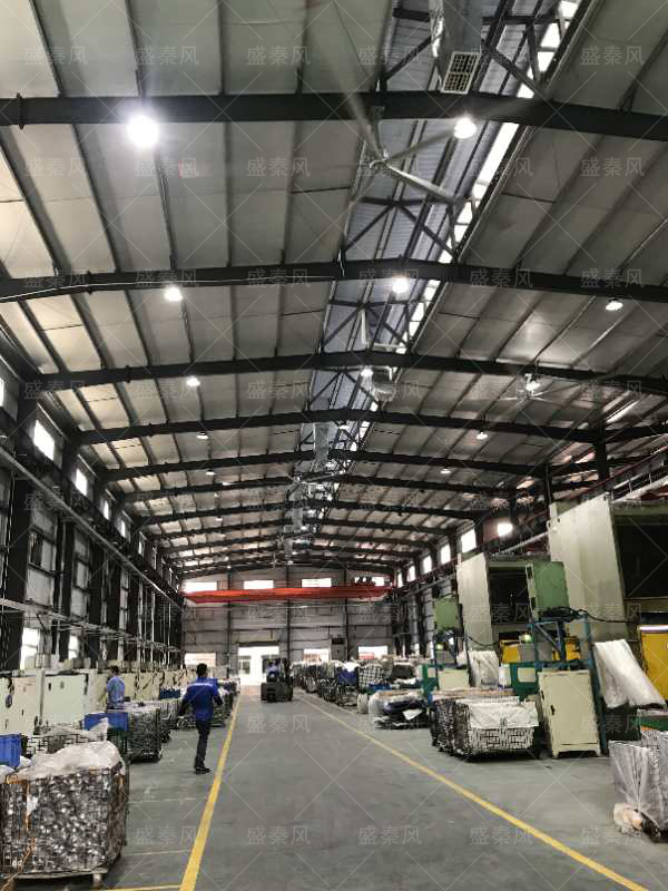 大型工業(yè)廠房扇機(jī)組合案例
