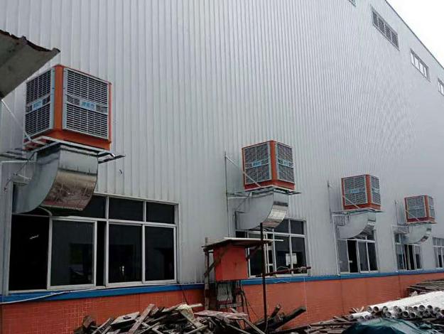 黃陂某佛具廠通風(fēng)降溫案例