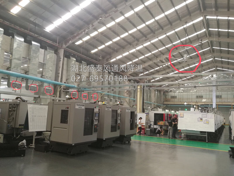 適用于高大廠房通風(fēng)降溫設(shè)備 扇機(jī)組合
