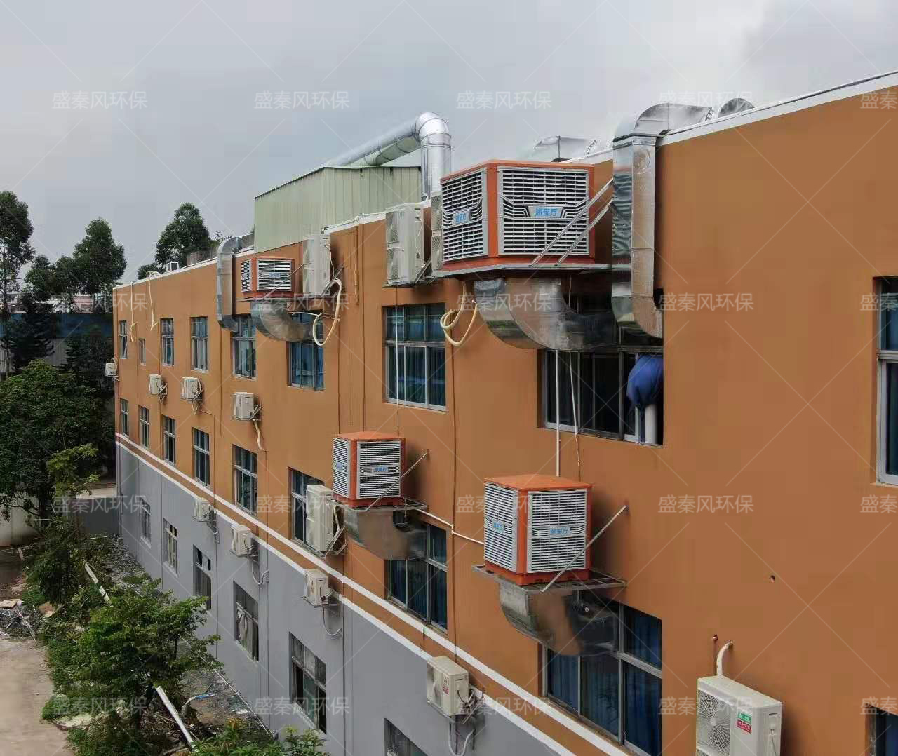 都在用的廠房降溫空調(diào)1小時1度電，1臺機可降溫150平方米...