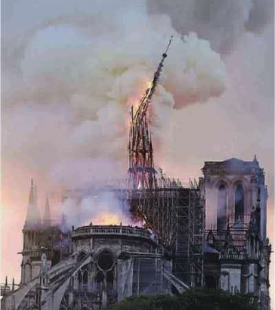 由“巴黎圣母院失火”事件得到的反思與總結(jié)...