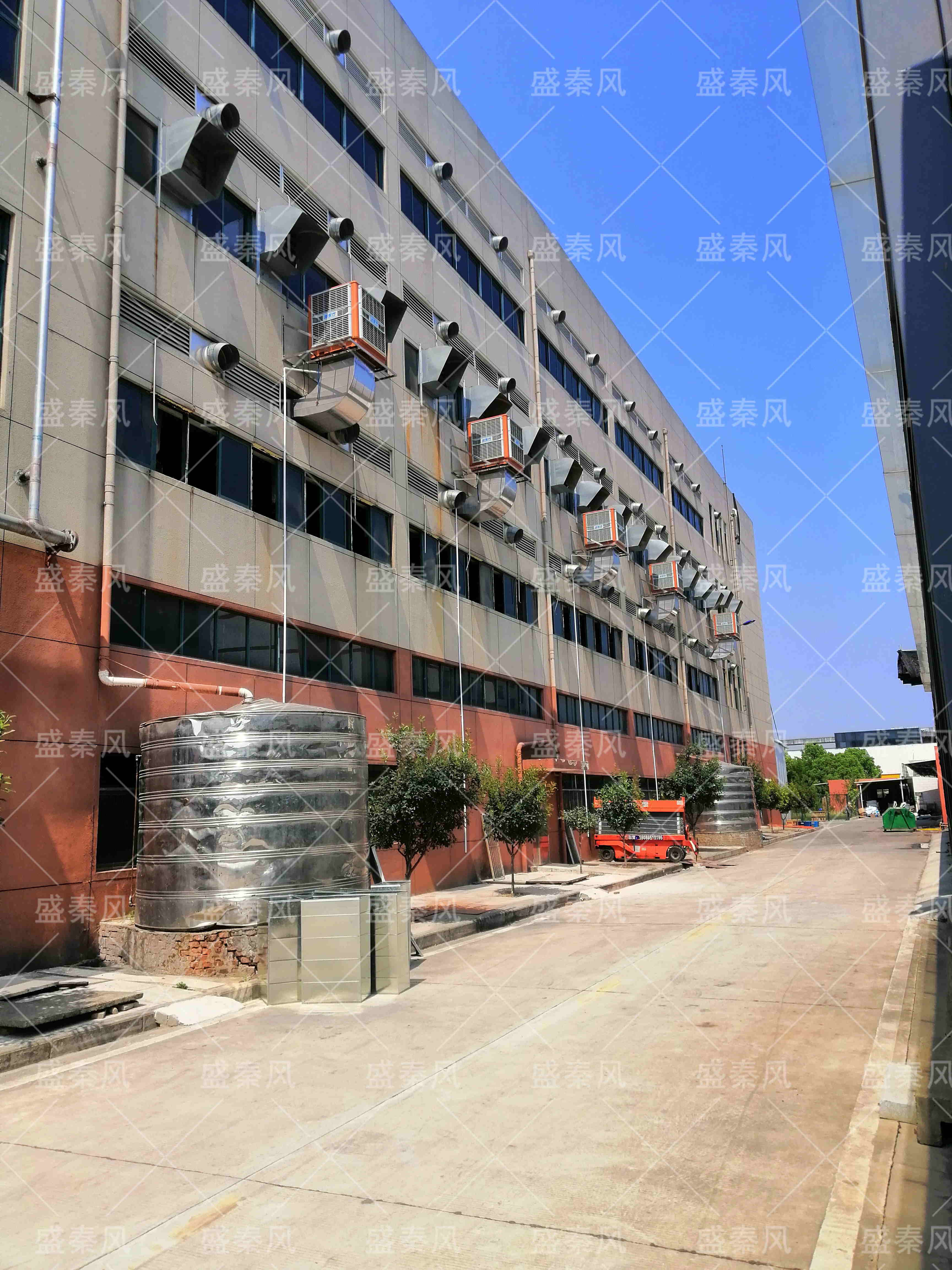 武漢某食品有限公司的通風(fēng)降溫工程案例