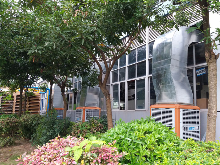 玩具廠通風(fēng)降溫方案